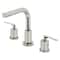 Kingston Brass FSC8959SVL Widespread Bathroom Faucet with Brass Pop-Up, Polished Nickel FSC8959SVL - alternate 1